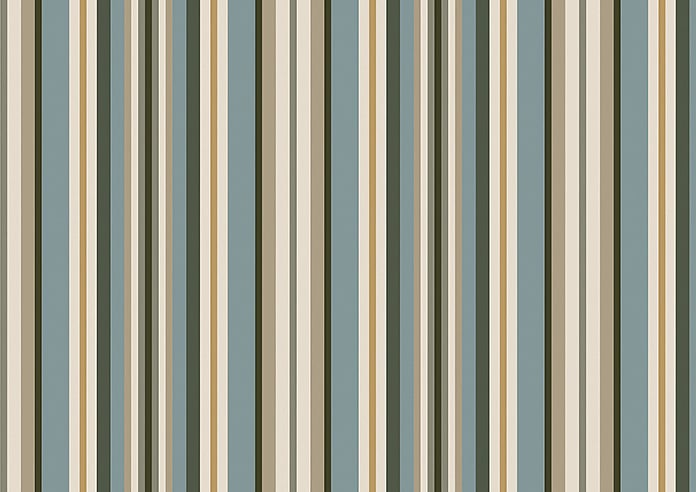 The British Stripe Co. Elizabeth, Chilterns No.1 - Roller Blind - Image 6